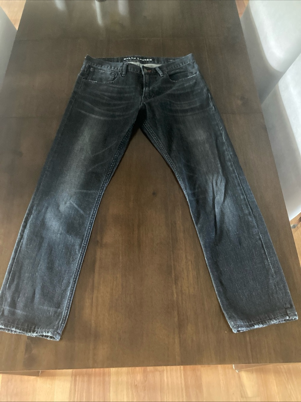 Ralph Lauren Black Label Men’s Black Washed Jeans